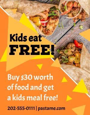 Burrito Free Flyer