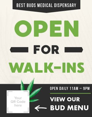 Dispensary Sandwich Board