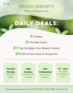 Dispensary Deals Sign