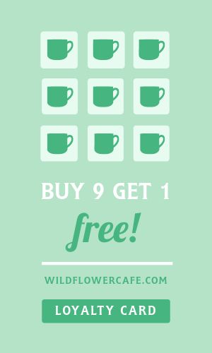 Green Punch Card