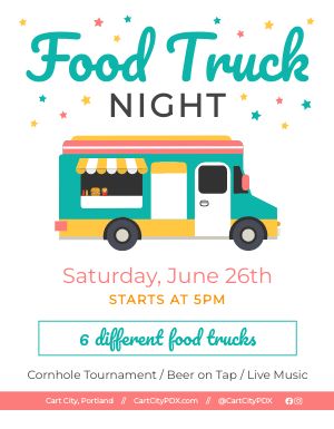 Food Truck Night Flyer