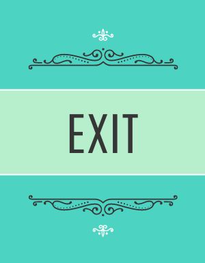 Exit Sign