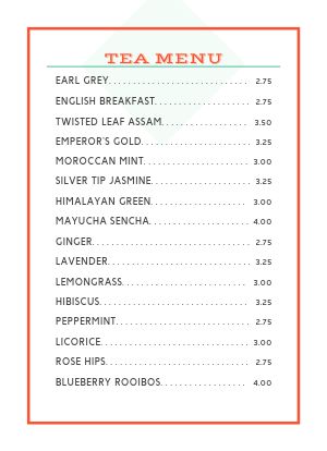 Cafe Combo Tabletop Insert