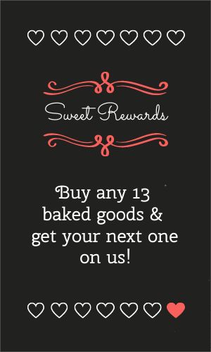 Bakery Rewards Card