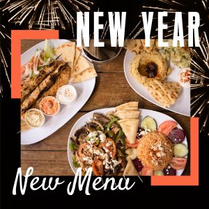 New Years Menu Instagram Post