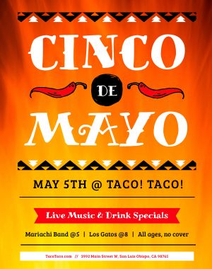 Spicy Cinco De Mayo Poster