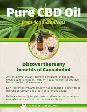 Cannabidiol Flyer