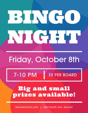 Bingo Flyer