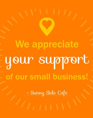 Support Small Business Poster