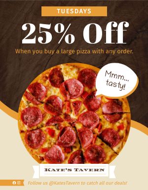 Pizza Specials Promo