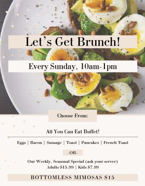 Brunch Promo Flyer