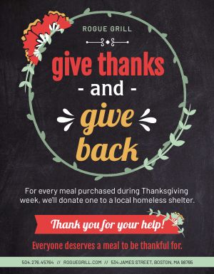 Give Thanks Sign