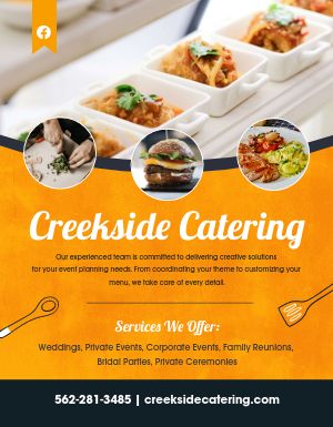 Food Catering Flyer