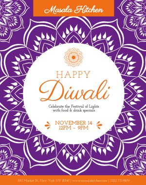 Diwali Festival Poster