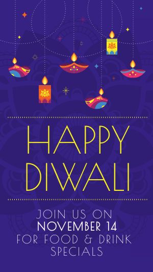 Diwali Lights Instagram Story