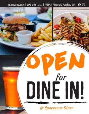 Open Dine In Announcement