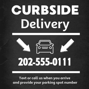 Curbside Delivery Instagram Post