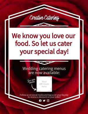 Event Catering Announcement