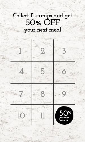 Bistro Code Loyalty Card