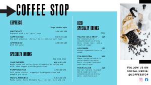 Casual Coffee Digital Menu Board