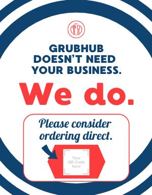 Direct Online Orders Flyer