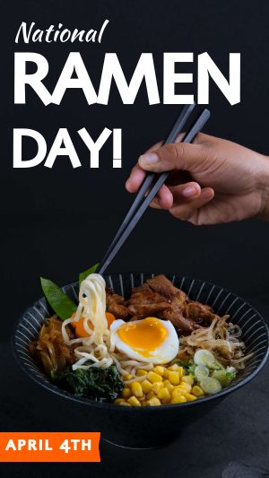 Ramen Day Facebook Story