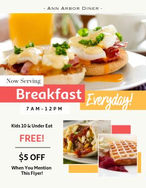 Breakfast Brunch Flyer