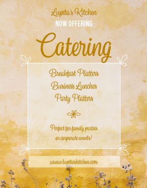 Catering Flyer