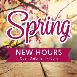 Spring New Hours Instagram Post