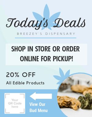 Dispensary Deals Sandwich Board