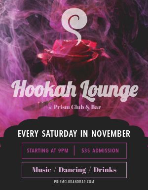 Hazy Hookah Flyer