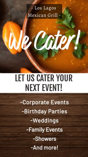 Cater Events Facebook Story