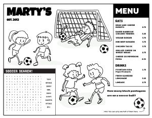 Puzzle Kids Menu