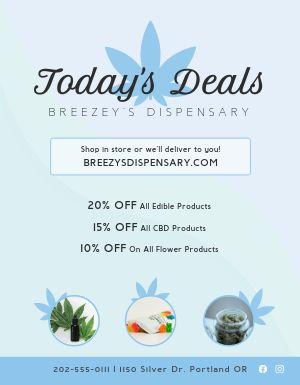 Dispensary Deals Flyer