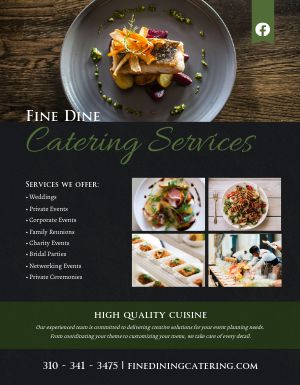 Catering Service Flyer