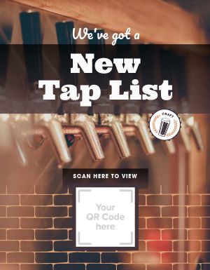 Brick Tap List Flyer