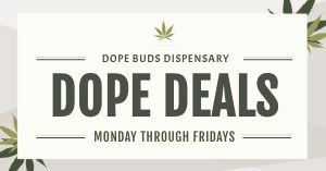 CBD Dispensary Facebook Post