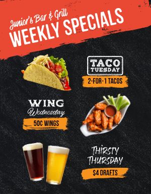 Weekly Specials Promo