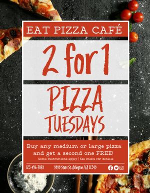 Pizza Deal Flyer