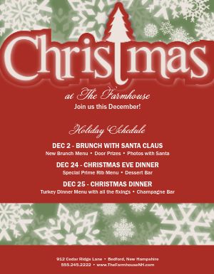 Christmas Event Flyer