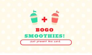 BOGO Smoothie Coupon