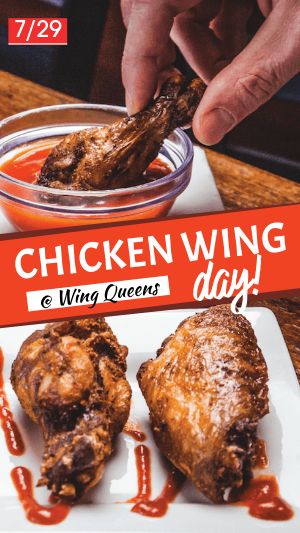 Chicken Wing Facebook Story