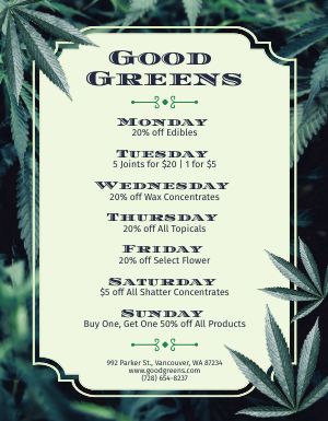 Dispensary Deals Announcement