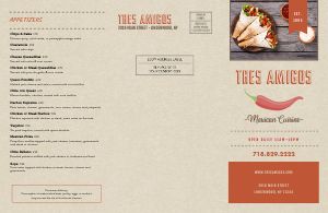 Takeout Menu Mailer