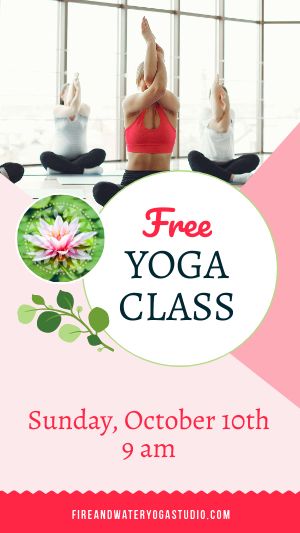 Free Yoga FB Post