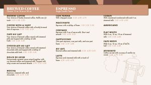 Coffeehouse Digital Menu Board