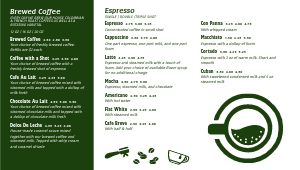 Simple Coffee Roasters Digital Menu Board