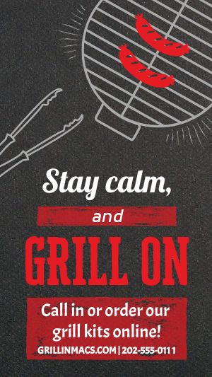 Grill Facebook Story