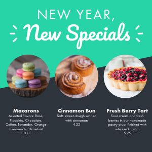 New Years Specials Instagram Post