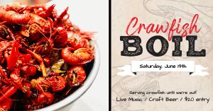 Crawfish Boil Facebook Post